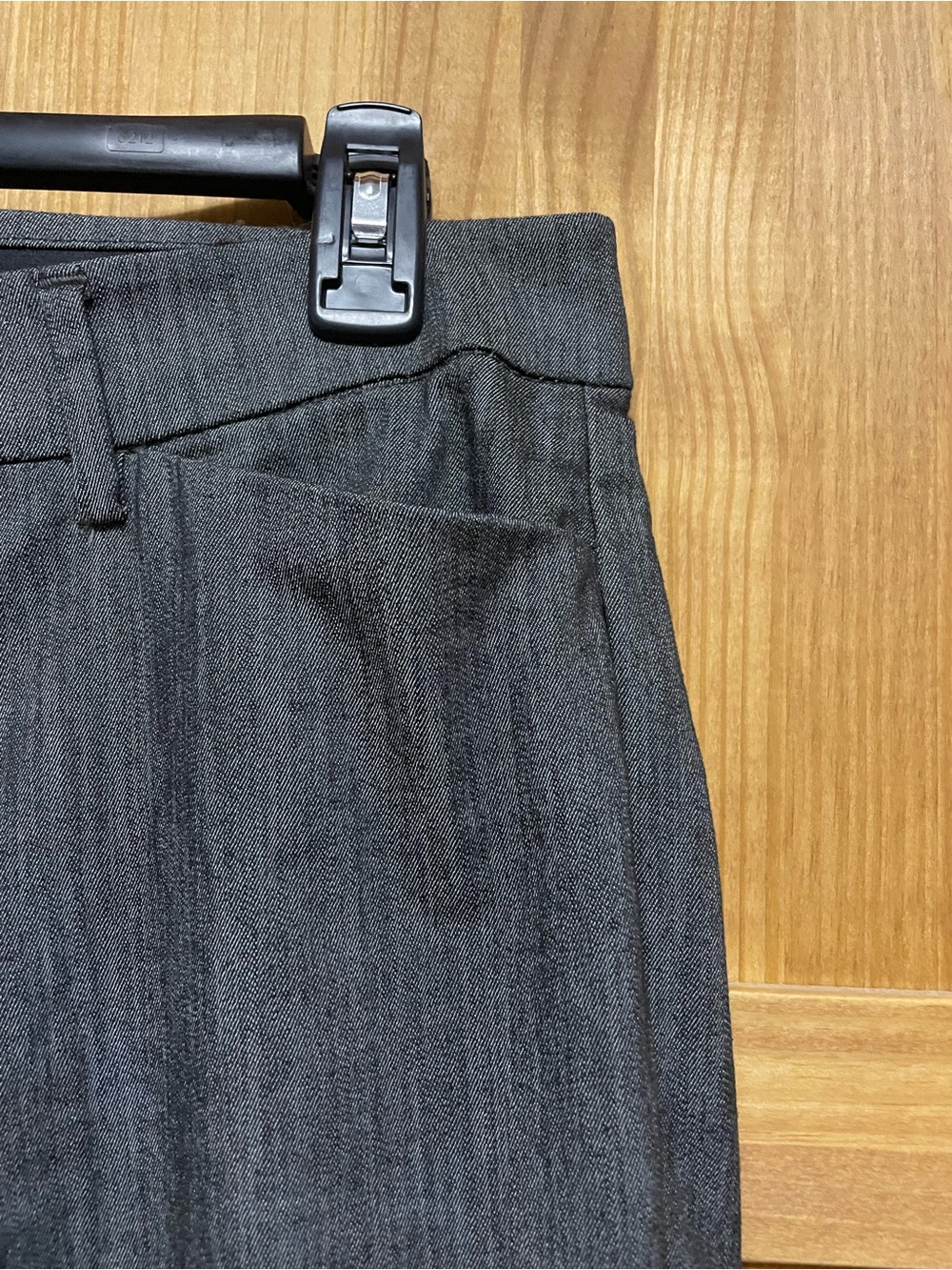 Lee Women's Dark Charcoal Gray Straight-Leg Trousers - Picture 5 of 11